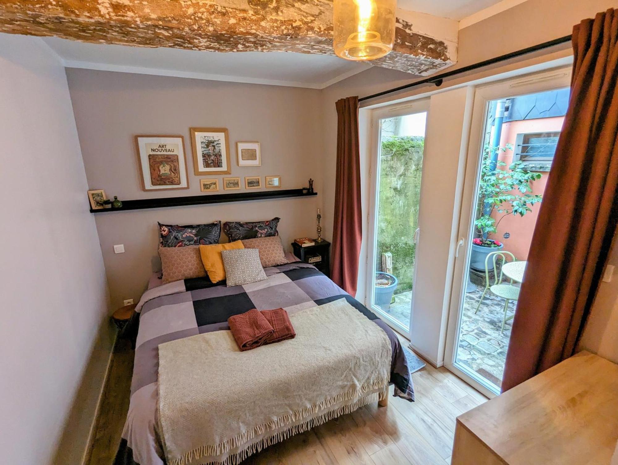 Artist Home - City Center - Bathtub - Terrasse - Full Appartment Rouen Exteriör bild