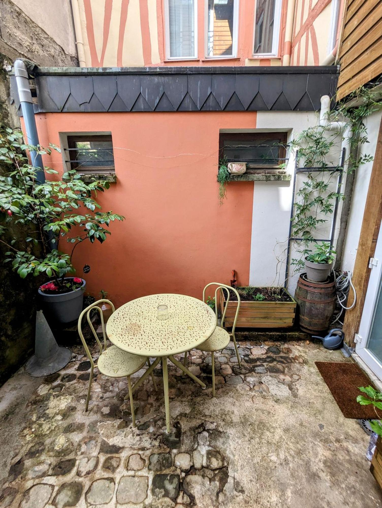 Artist Home - City Center - Bathtub - Terrasse - Full Appartment Rouen Exteriör bild