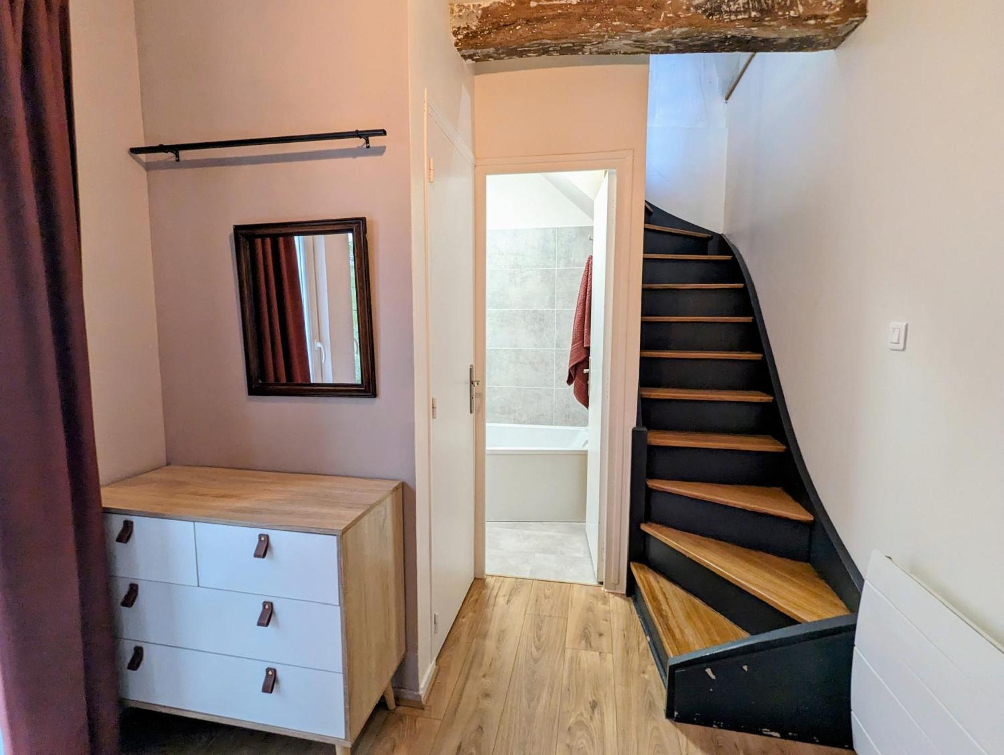 Artist Home - City Center - Bathtub - Terrasse - Full Appartment Rouen Exteriör bild