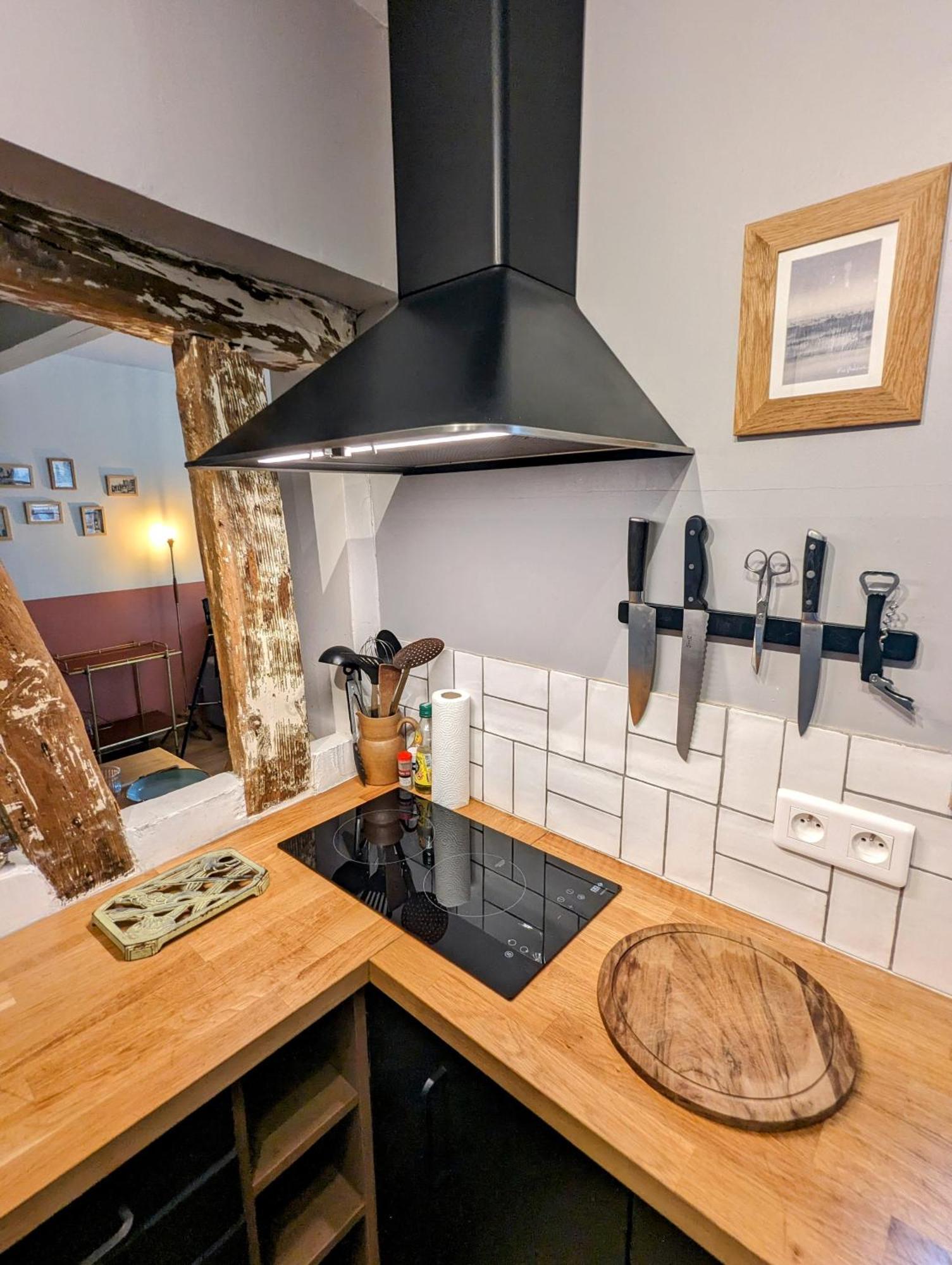 Artist Home - City Center - Bathtub - Terrasse - Full Appartment Rouen Exteriör bild